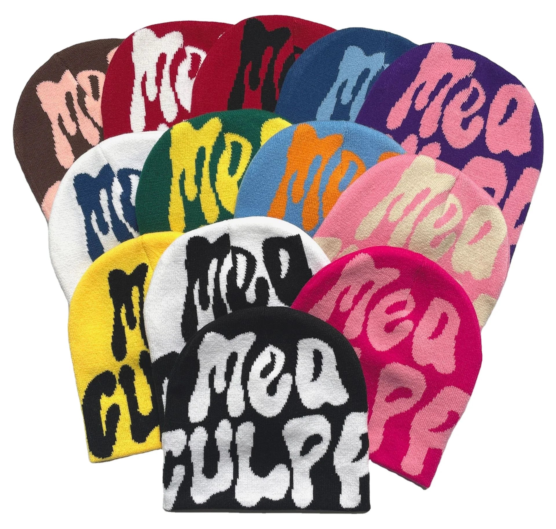 New Knitting Beanies Hat Men Women