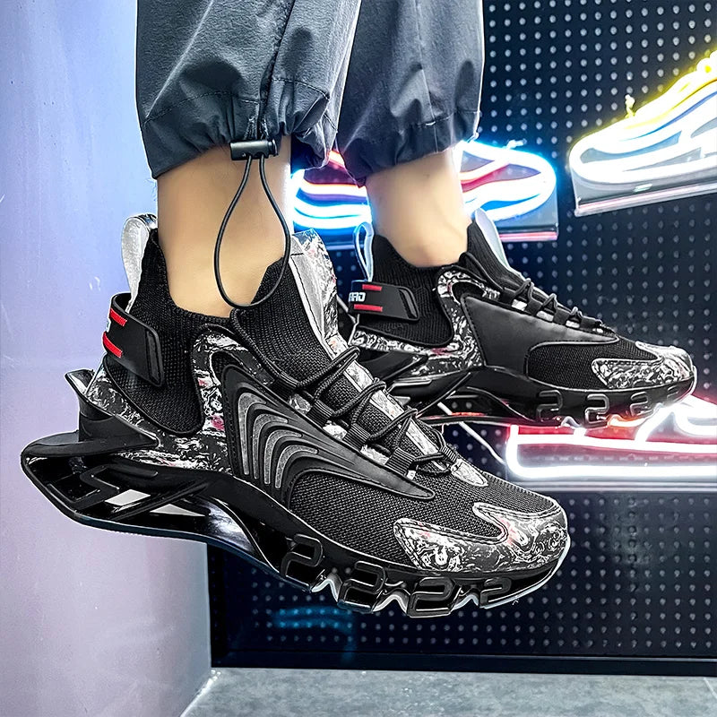 Designer Man Calzados Para Hombress Sneakers Mesh Shark Blader unisex