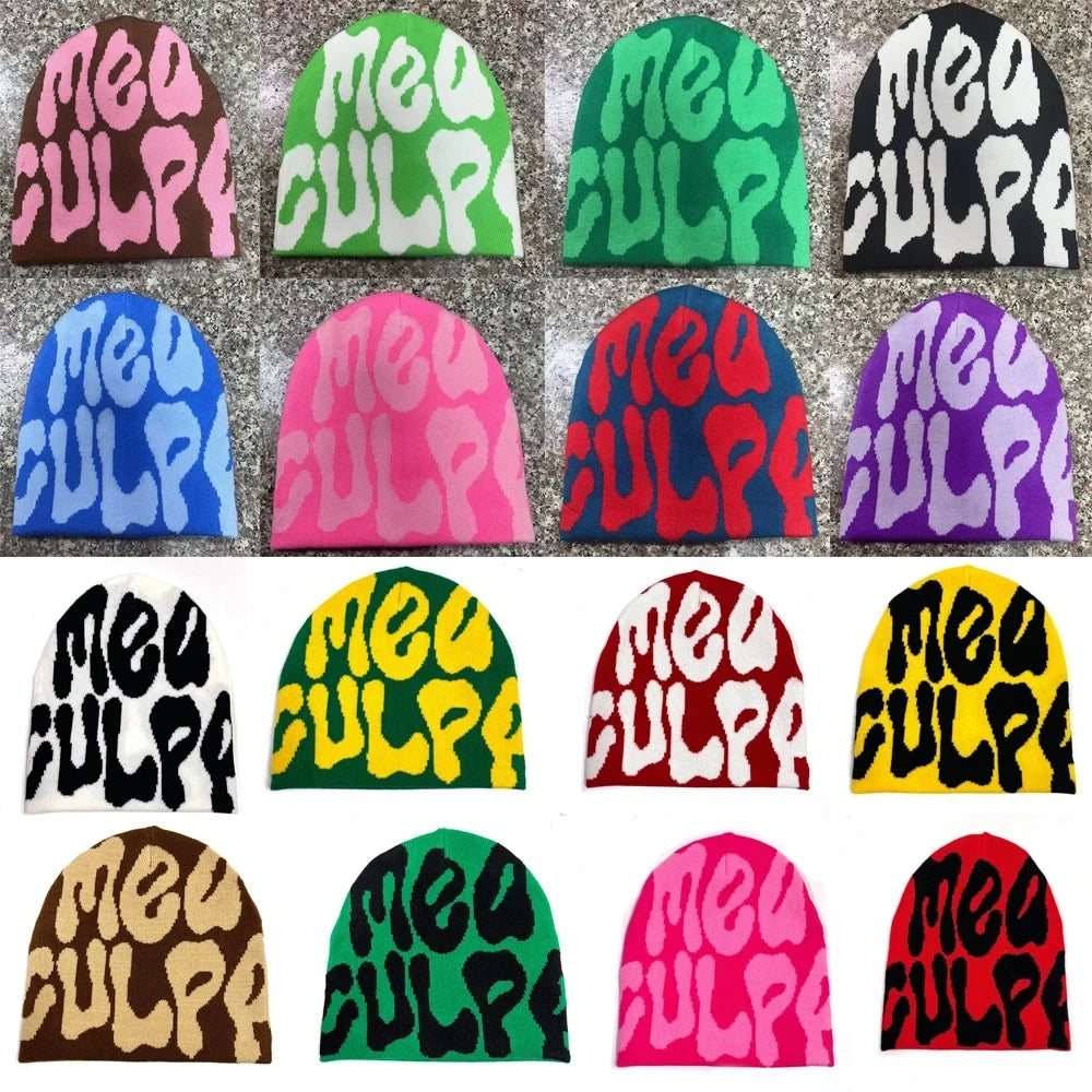 New Knitting Beanies Hat Men Women