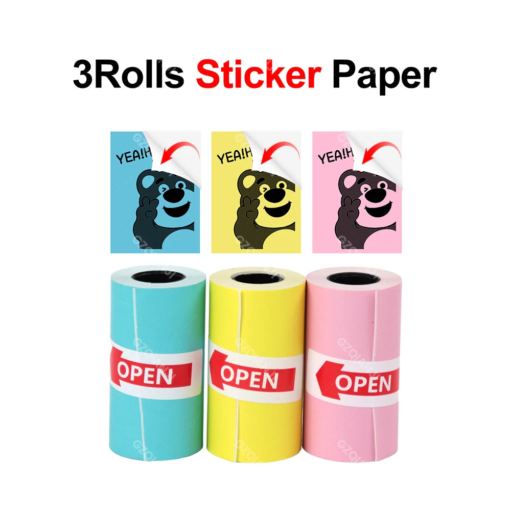 58mm Photo Label Portable Mini Thermal Sticker Printer