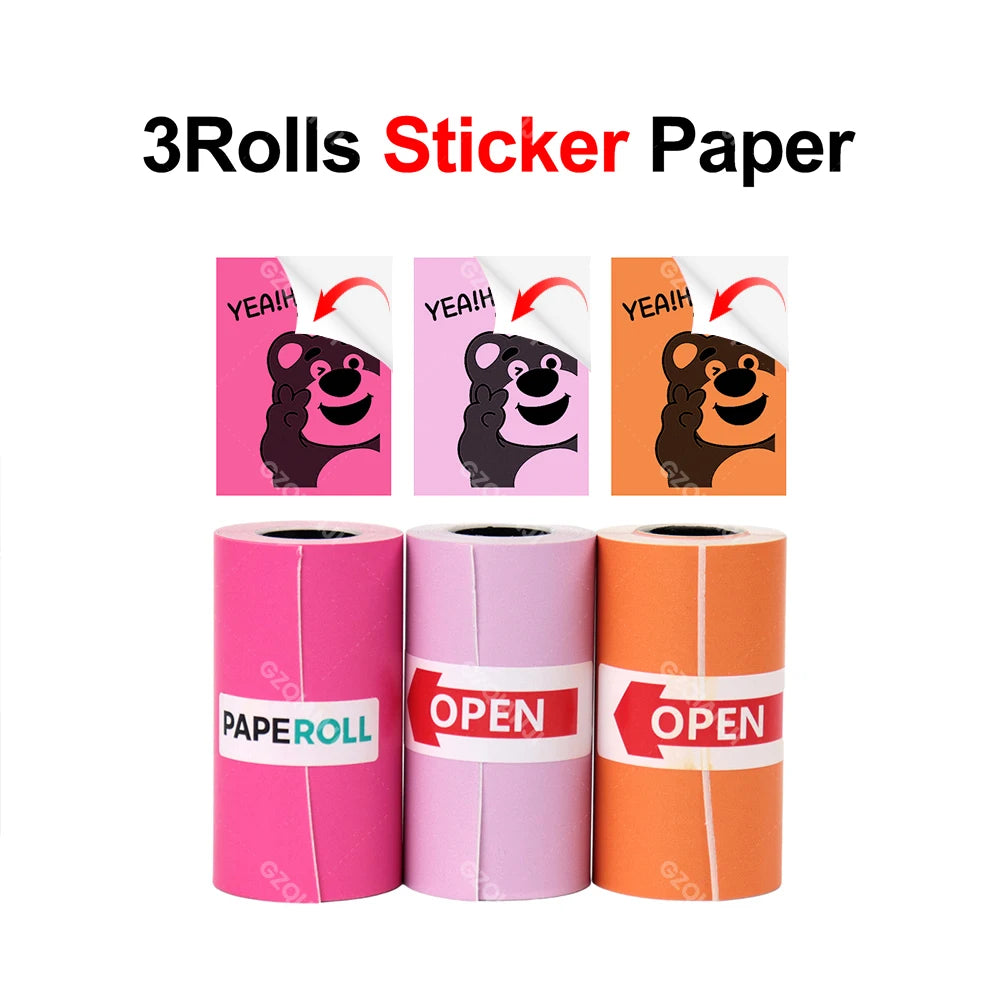 58mm Photo Label Portable Mini Thermal Sticker Printer