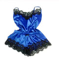 Summer Lace Silk Pajama Set for Women Sleepwear