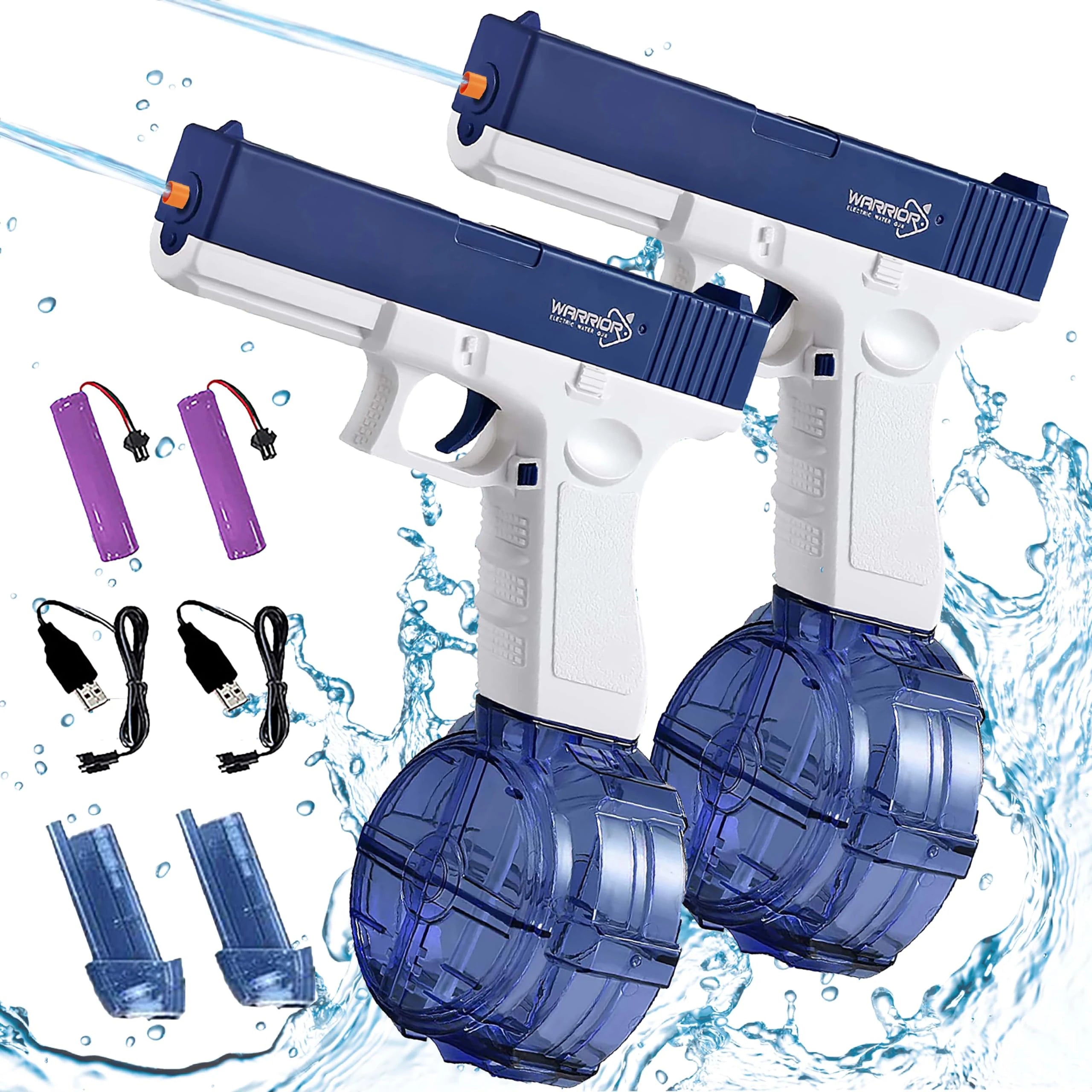 Electric Water Gun Rechargeable Automatic for Adults & Kids
