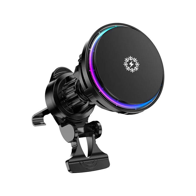 Magnetic Wireless Car Charger Station for iPhone15 14 13 12