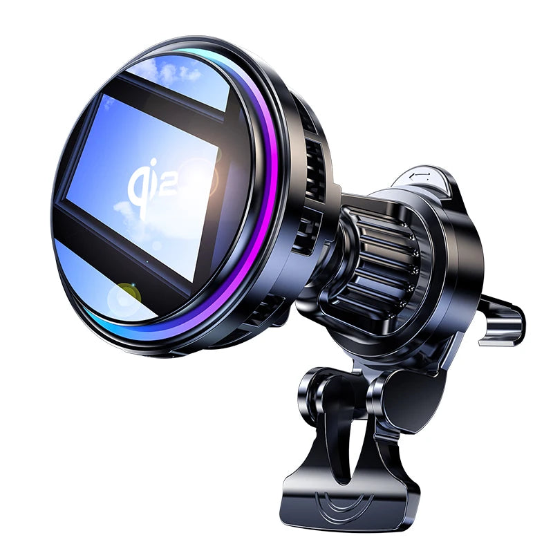Magnetic Wireless Car Charger Station for iPhone15 14 13 12 Pro Max 15W Magnet
