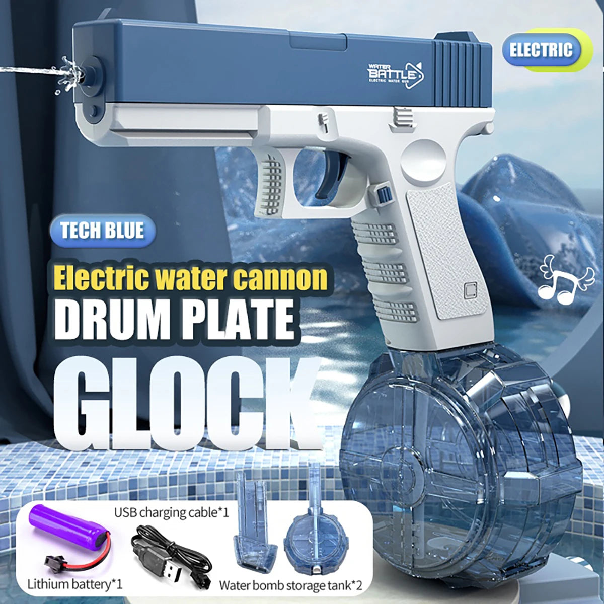 Electric Water Gun Rechargeable Automatic for Adults & Kids