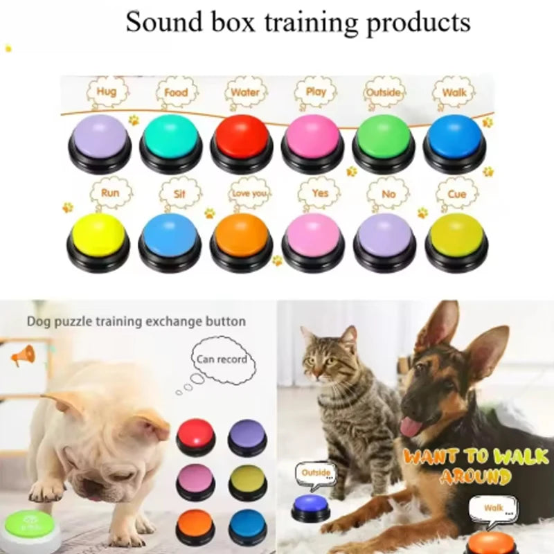 Dog Communication Buttons Voice Recording Button Training